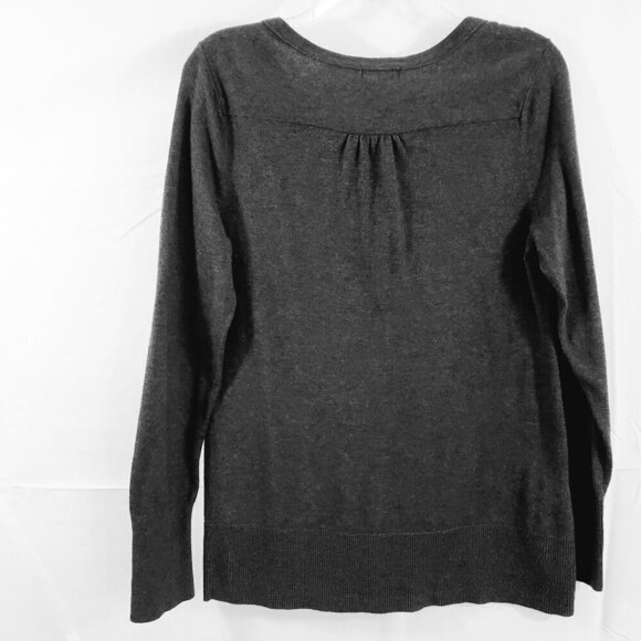 Eddie Bauer Women’s Grey Lightweight Crew Neck Pullover Sweater  – Size Medium - Picture 10 of 13